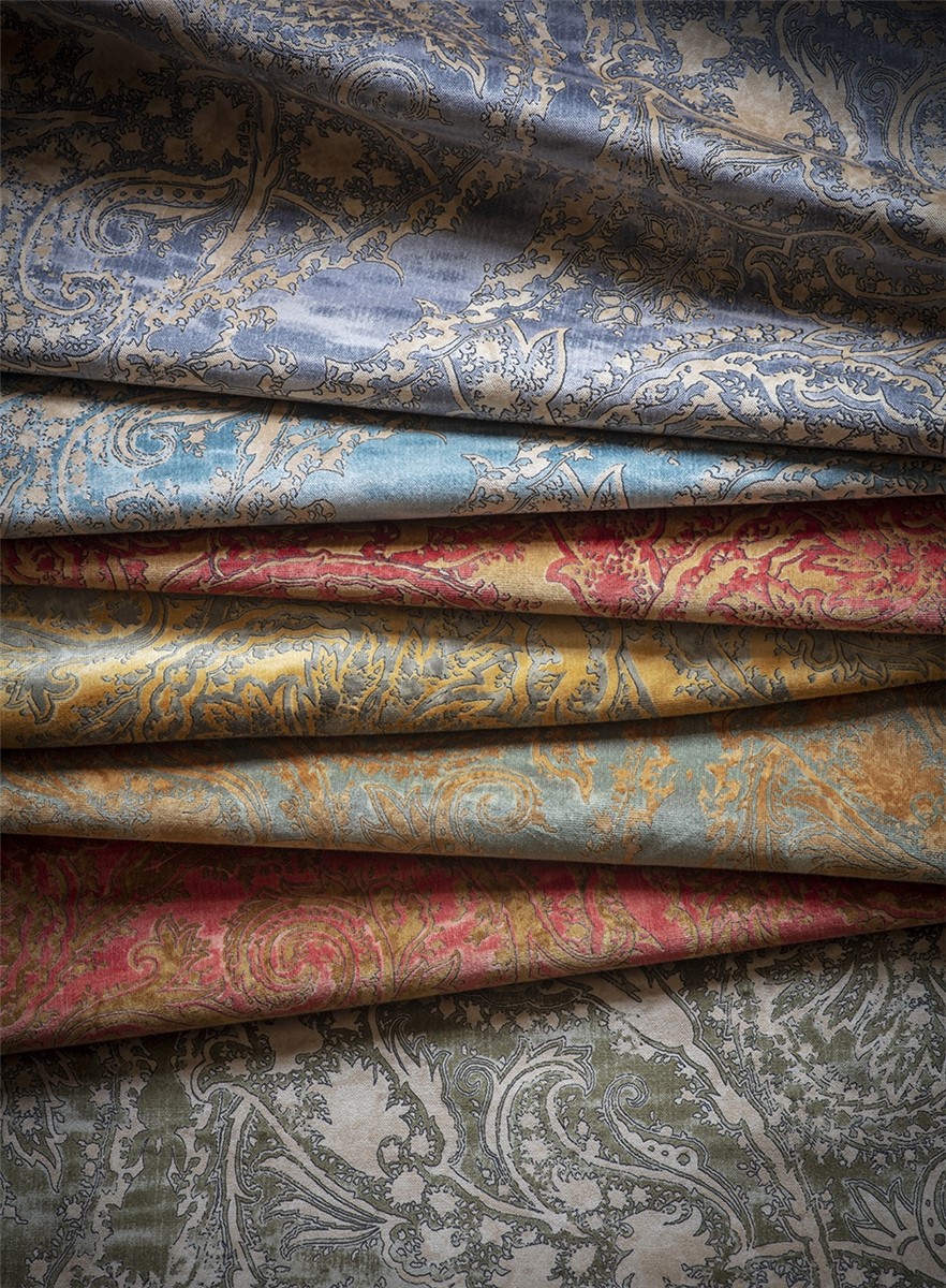 Balthazar venetian red cushion