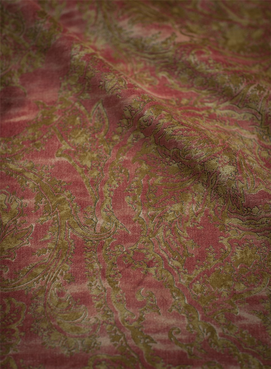 Balthazar venetian red cushion