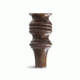 Turned leg with no castor or cap