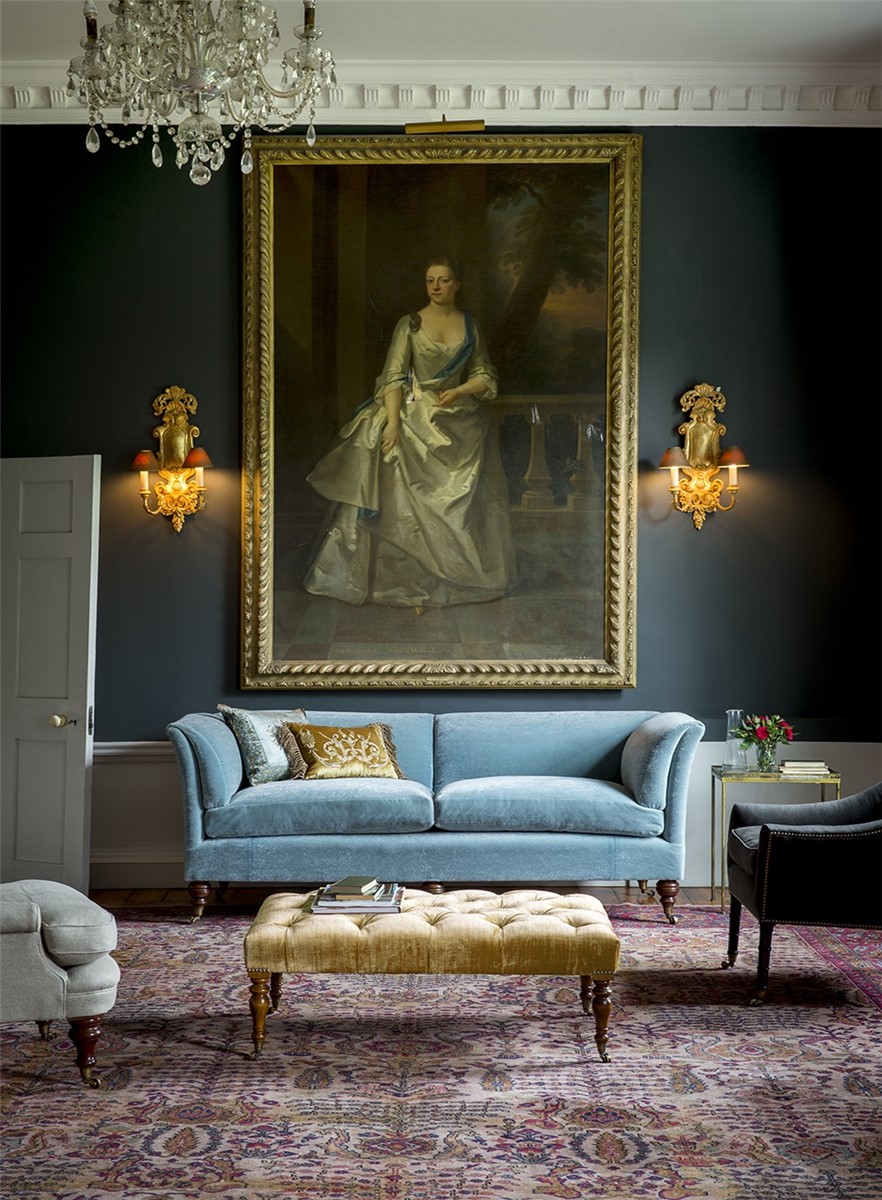 Viktorianischer Fußhocker