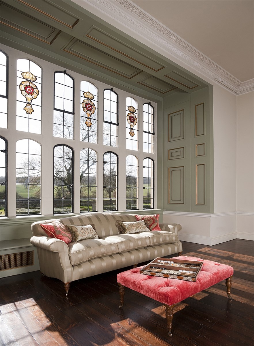 Viktorianischer Fußhocker