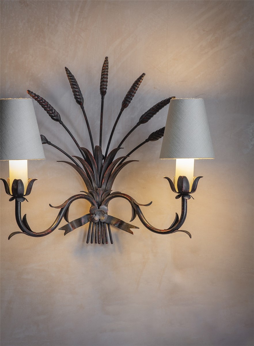 Wheatsheaf wall light