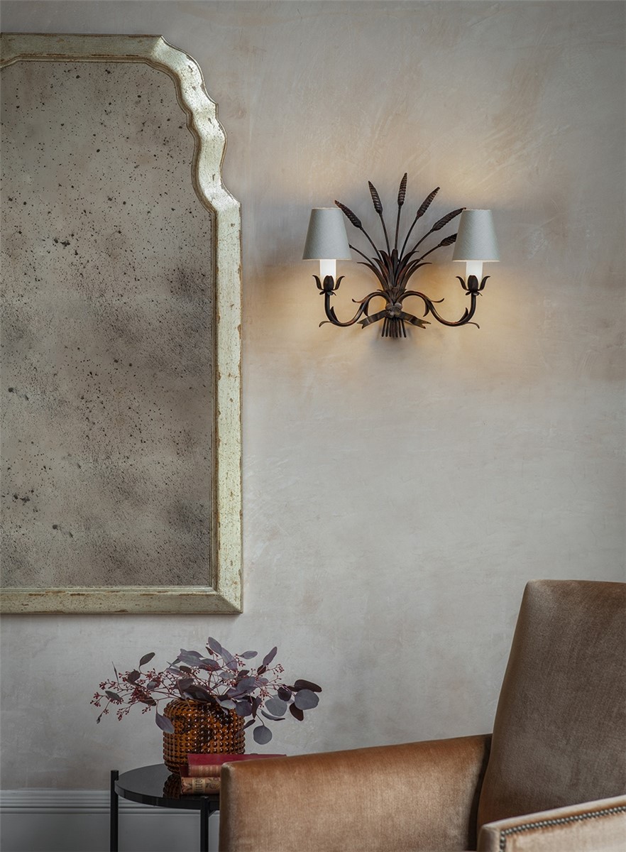 Wheatsheaf wall light