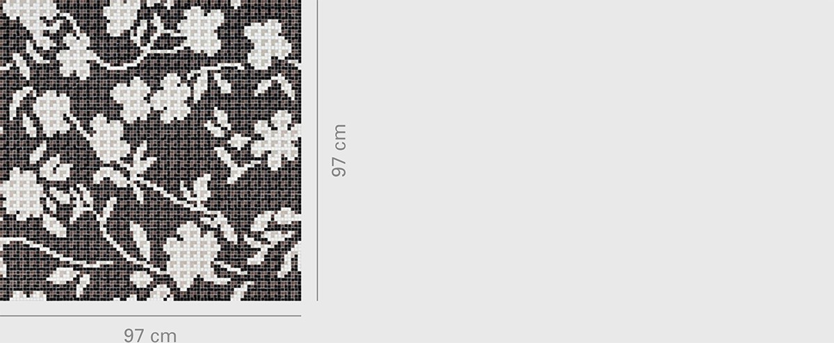 Flower Corner Black Size