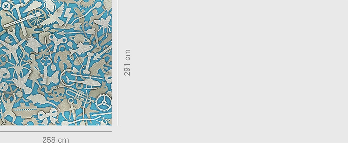 Silhouette Turquoise Size