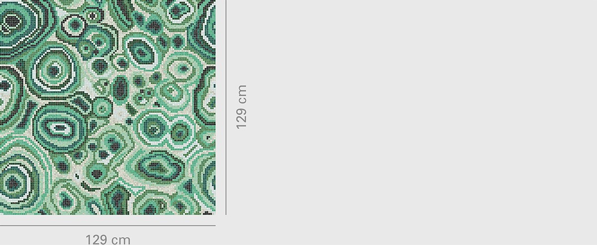 New Malachite Green Size