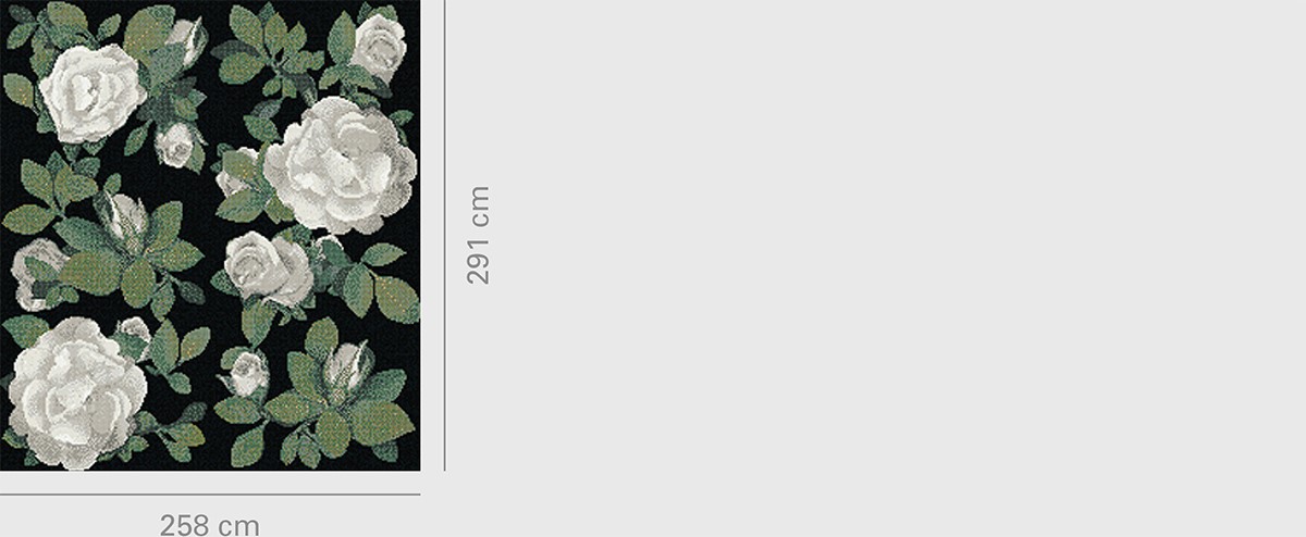 Springrose Grigio Size