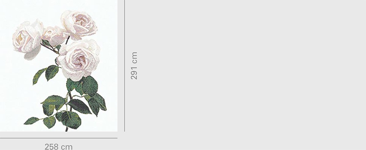 Malmaison Avorio Size