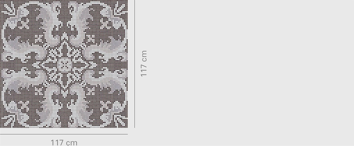 Olimpia Dark Grey Size