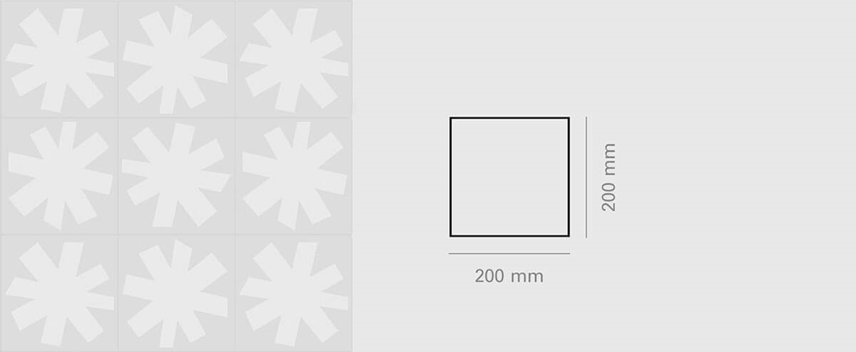 Asterisque Leger Size