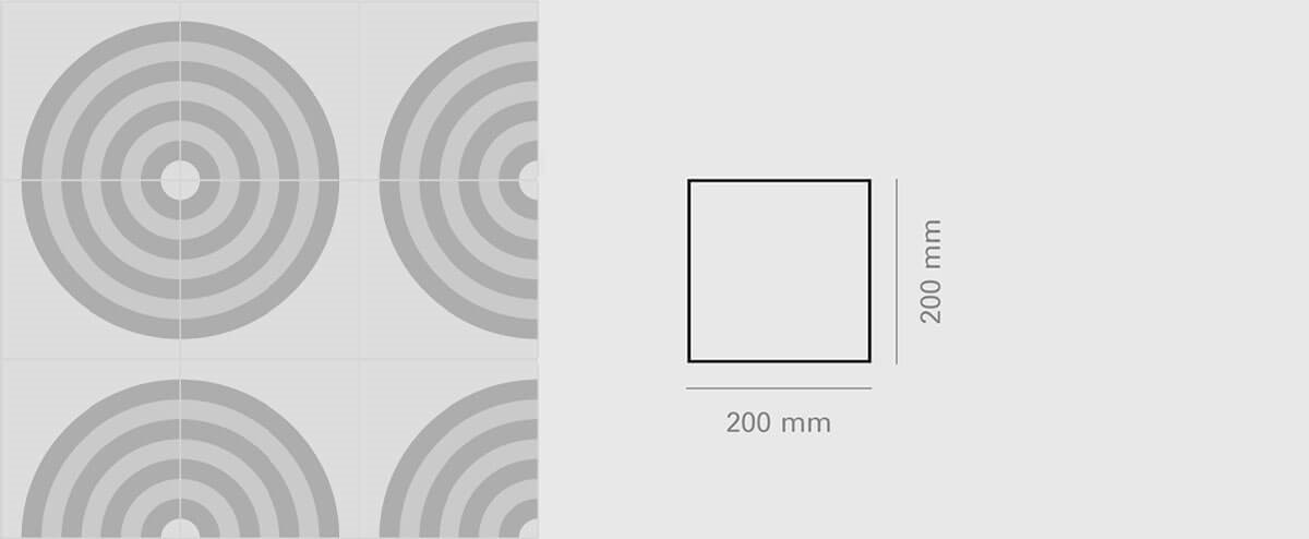 Pipe Curve Grey Size