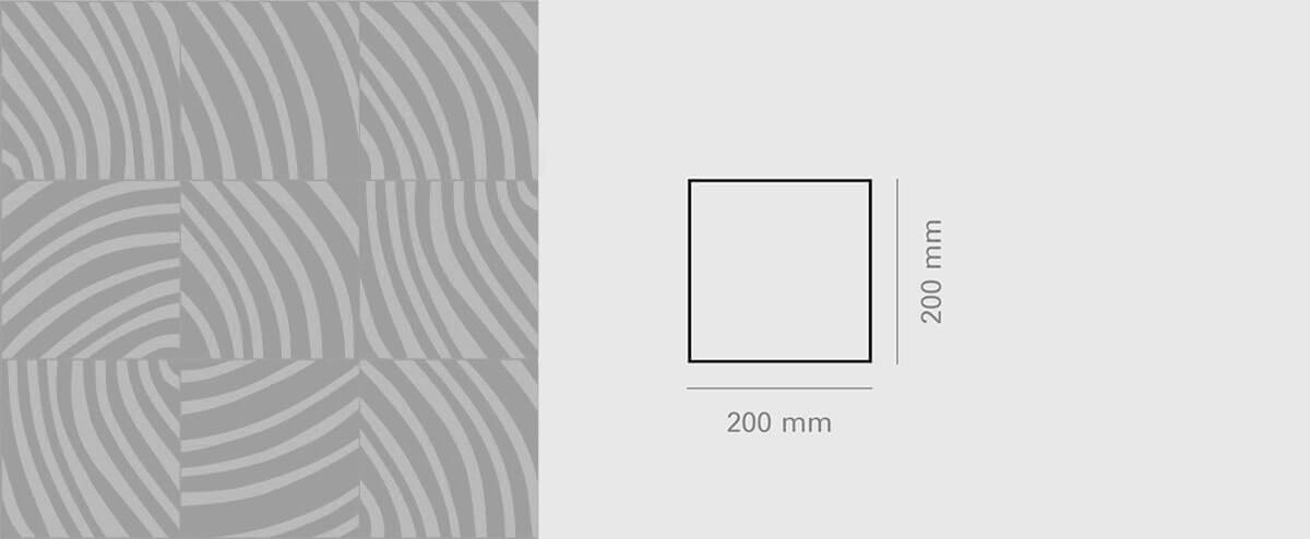 End Grain Ocean Size