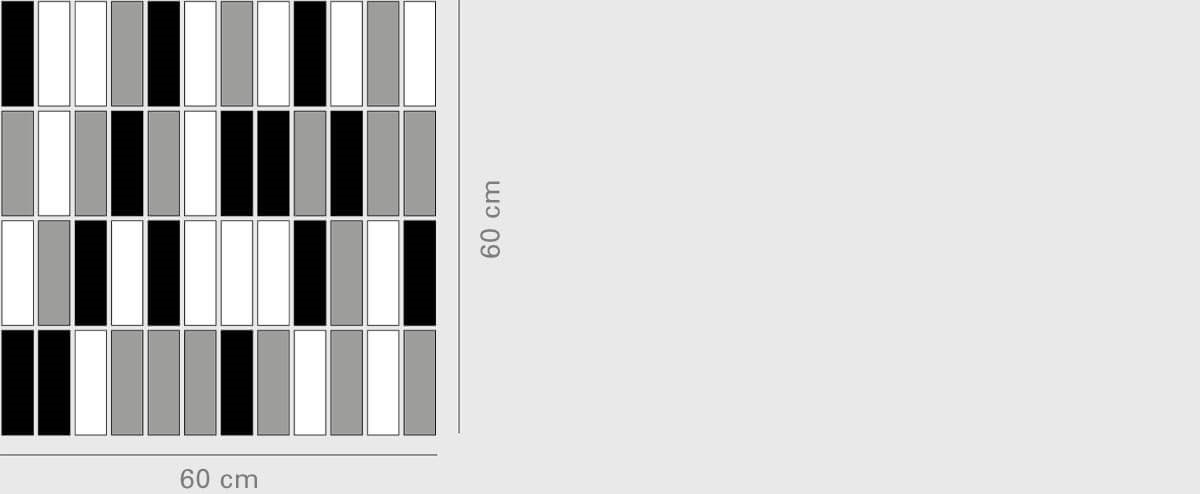 Modulo 1 chiaroscuro matt Size