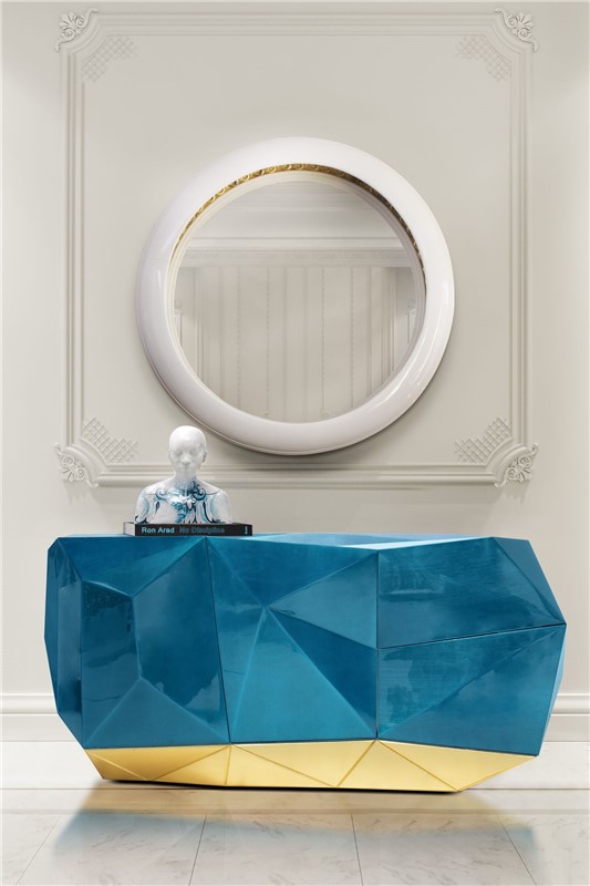 Diamond Emerald Sideboard