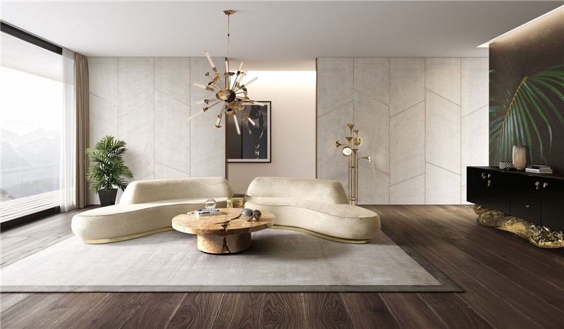 Empire Poplar Root Center Table