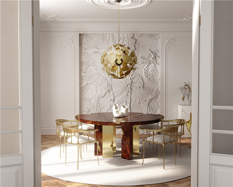 Empire Round Dining Table