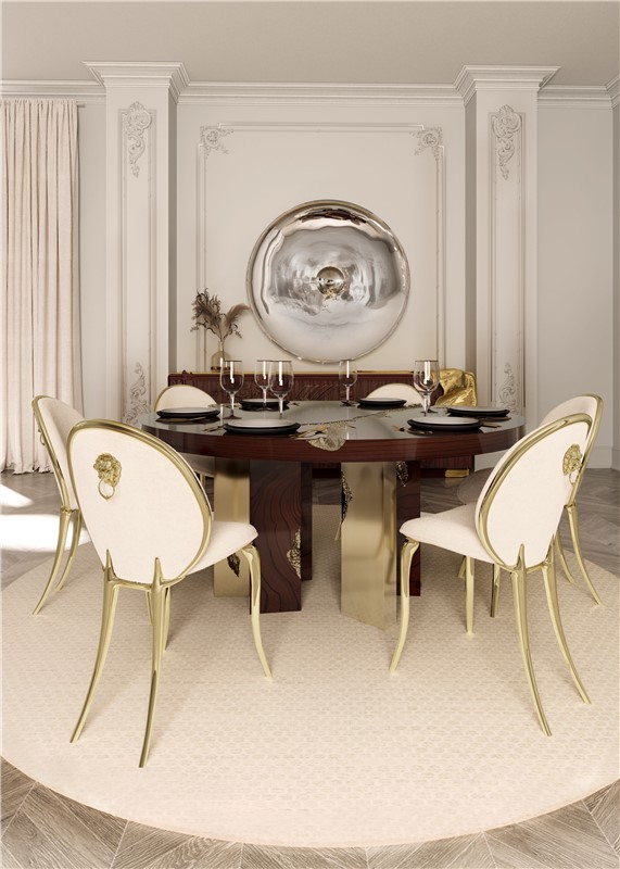 Empire Round Dining Table