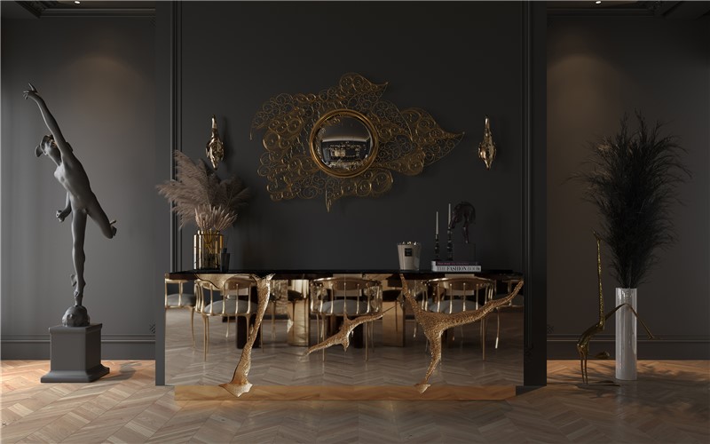 Lapiaz Walnut Sideboard