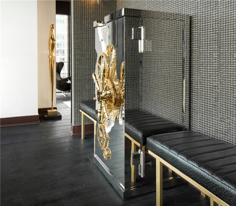 Millionaire Gold Luxury Safe