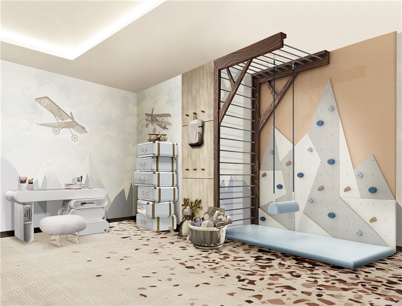 Mogli Playhouse Bed and Gym