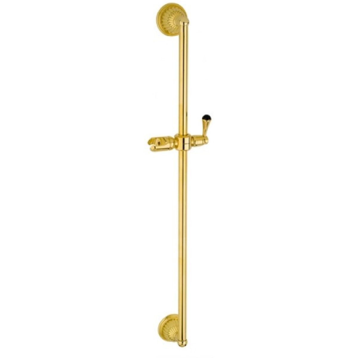 Bronces Mestre / Artica shower system / Shower sliding bar with holder and Swarovski black crystal 033224.N00.00