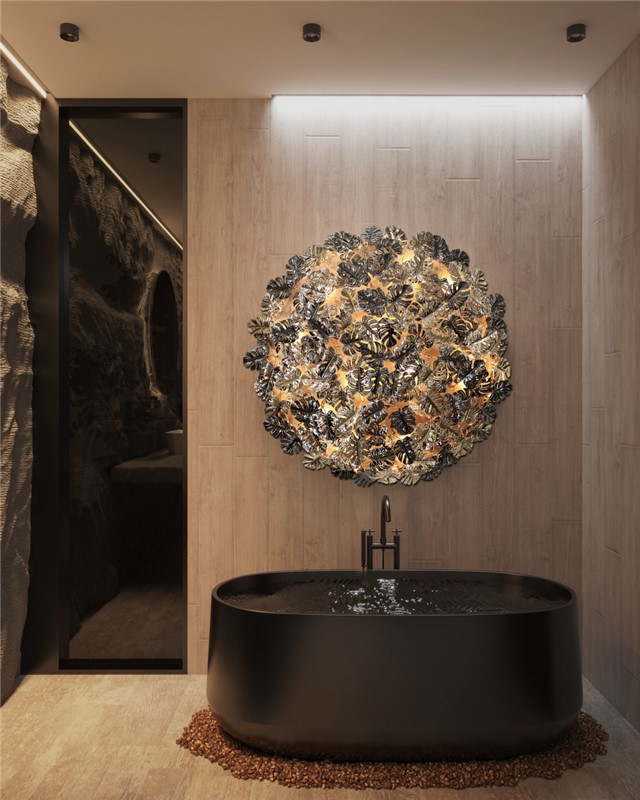 Rainforest Round Wall Light