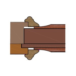 TF05 mit abgeplattete Füllung