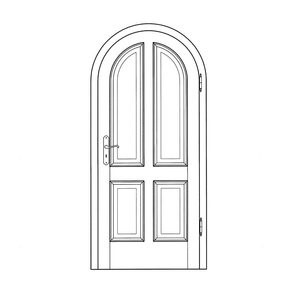 Rundbogen Modell ANTIK 4RB