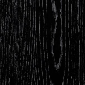 F16 Eiche gebürstet Tiefschwarz RAL9005