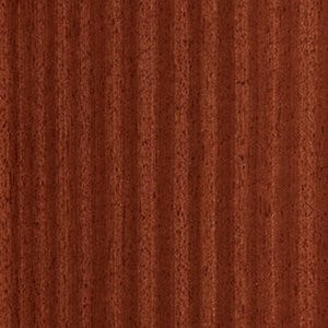 Sapeli Mahagonie matt lackiert (F51)