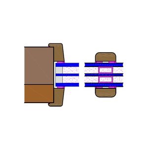 Vorsatzsprosse MODERN (Wiener Sprosse)