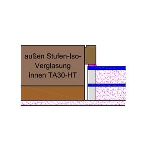 TA30 einseitig flächenbündig