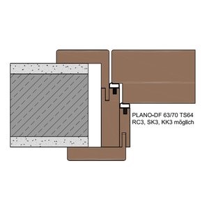 PLANO TS64 mit Doppelfalzzarge