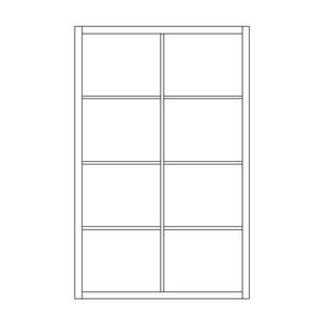 Variante 1 längs / 4 quer