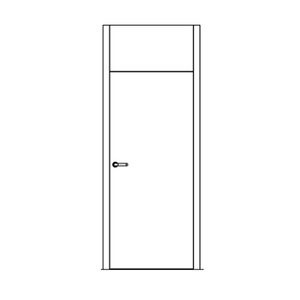 Sturzblende in Zargenausführung