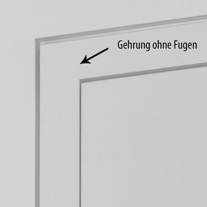 Detail Gehrung ohne Fugen