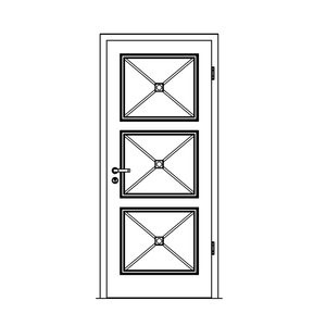 MARBELLA 3 mit Kreuzsprossen