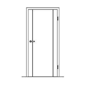 Edelstahladern längs