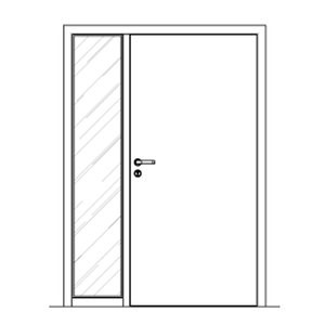 einseitige Seitenteil