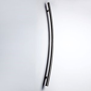 Stoßgriff rund gebogen 37