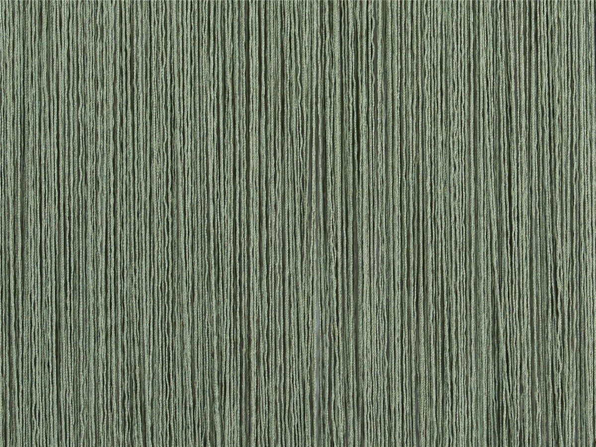 Sage green colour fringes