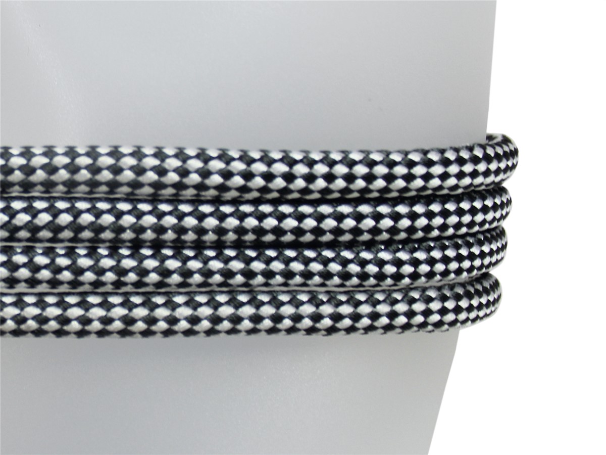 White/grey colour fabric rope