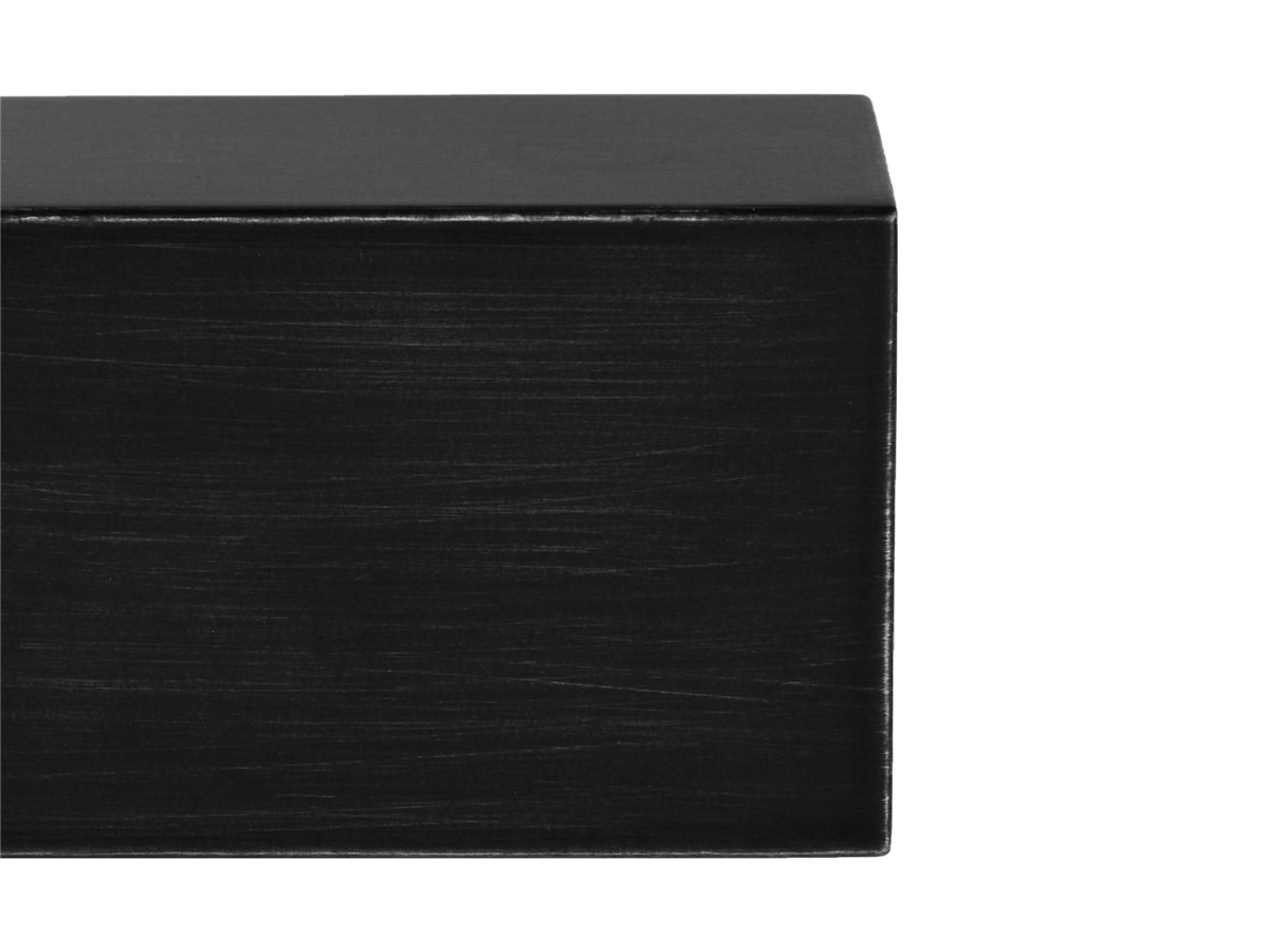 Black stained wooden ring