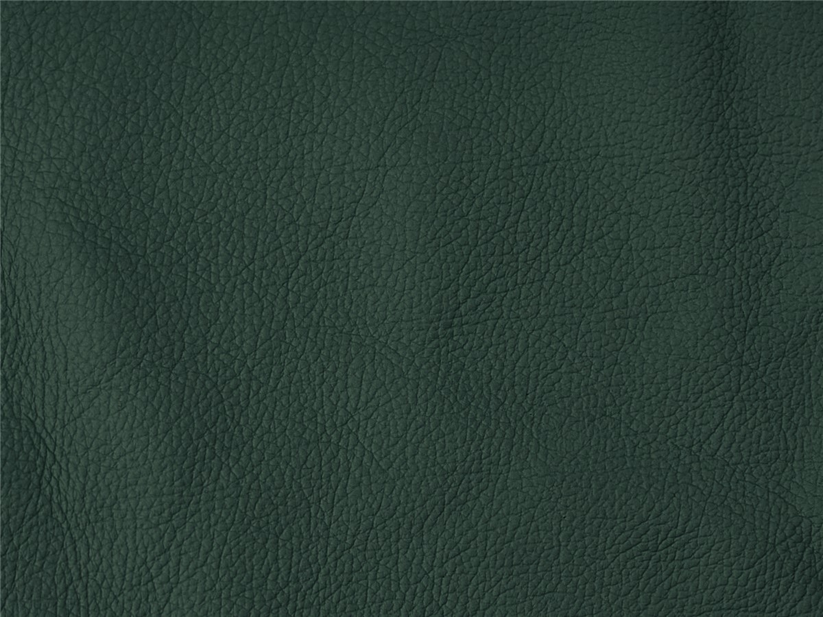 Green leather