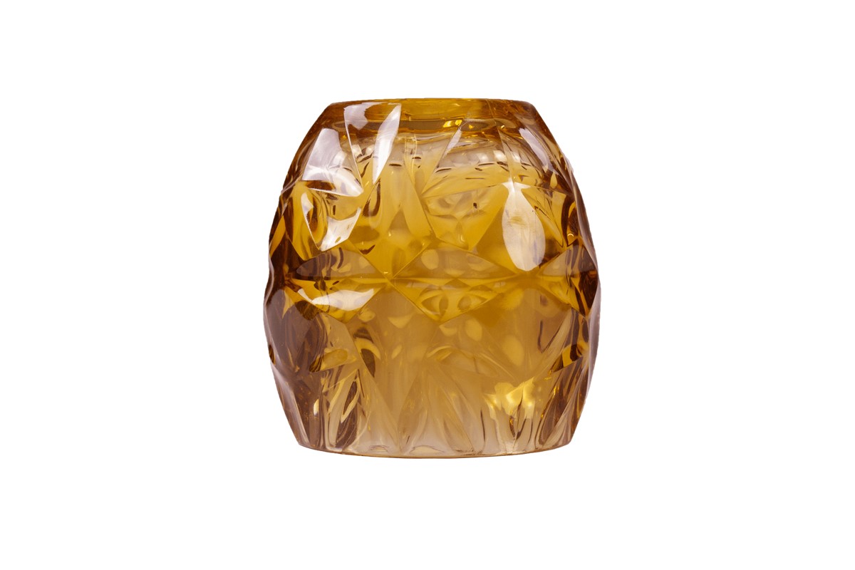 Syntethic crystal Amber Venezia