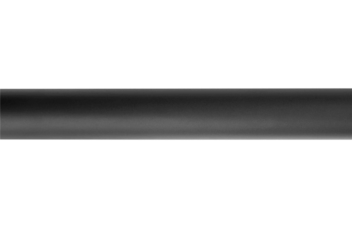 Matt black lacquered