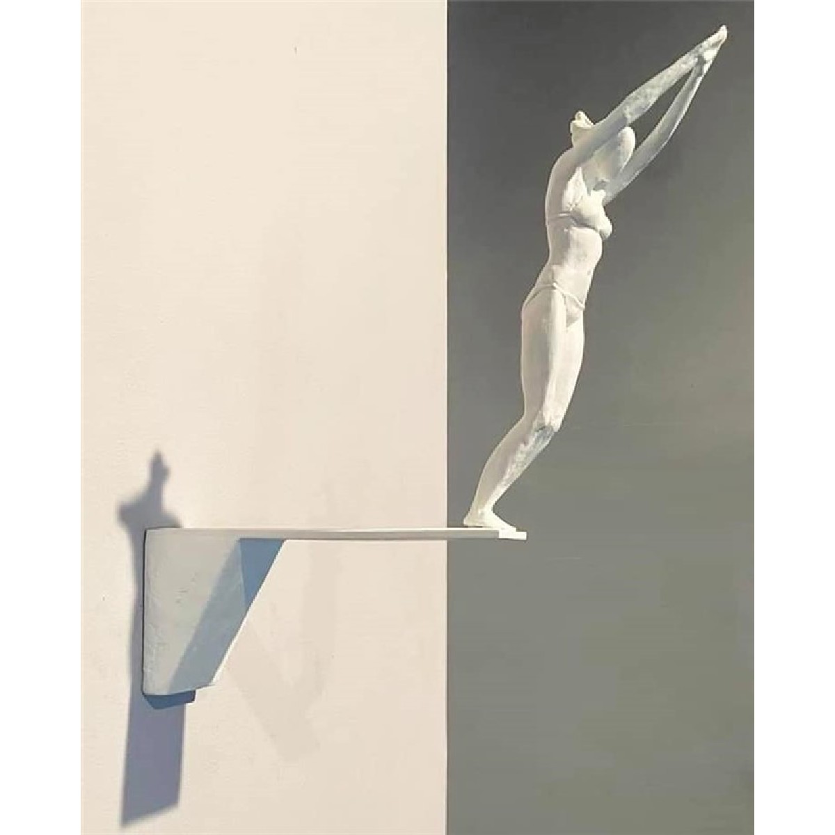 Corbin Bronze / Small Sculpture / High dive