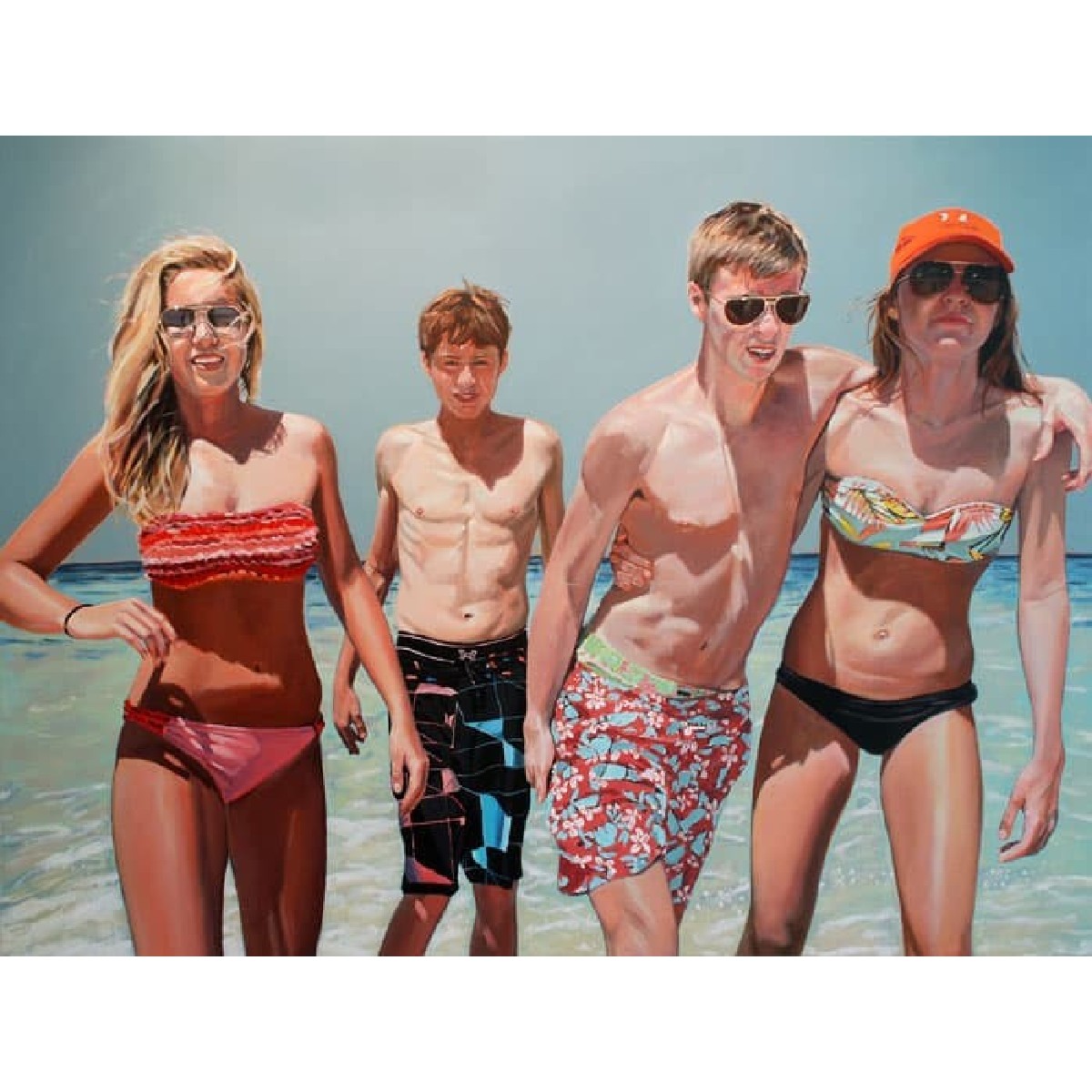 Corbin Bronze / Large paintings / Seven mile beach