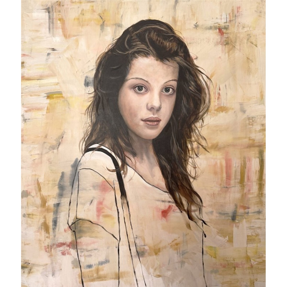 Corbin Bronze / Large paintings / The eyes have it