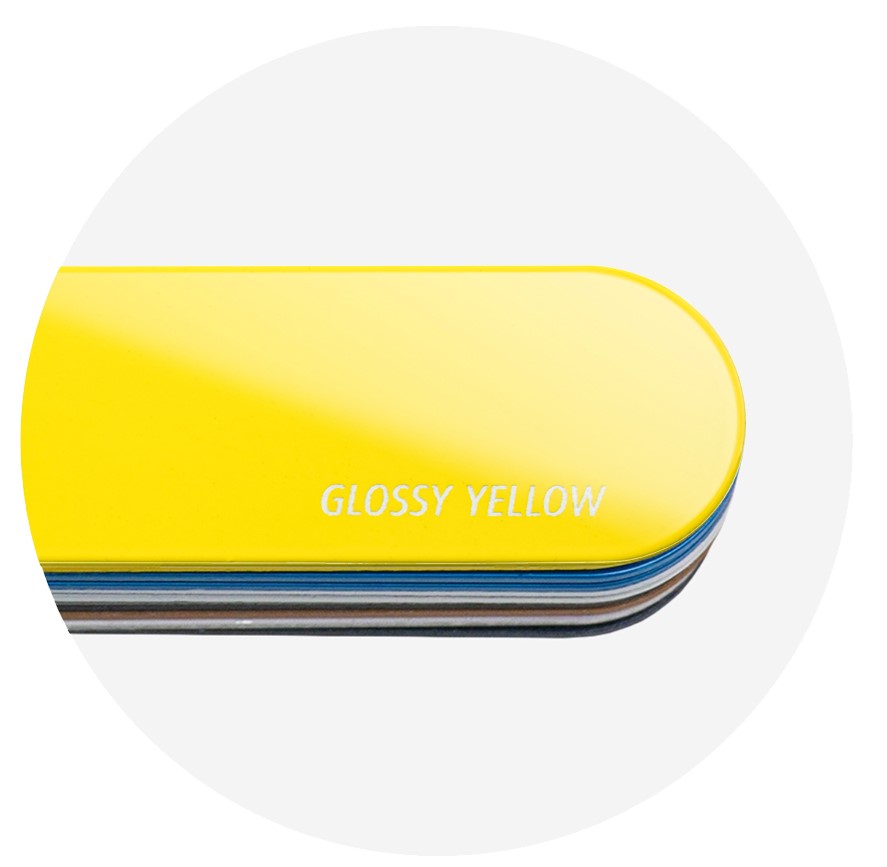 Glossy Yellow